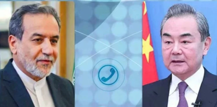 چین کا ایران پر زور