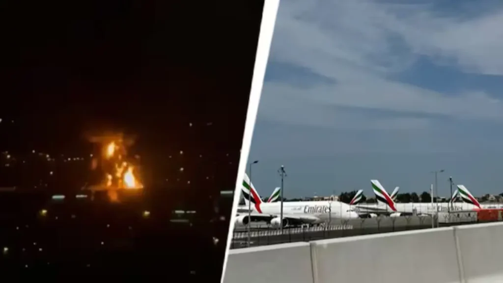 Dubai airport drone attack