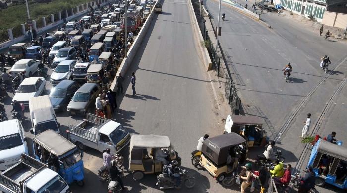 Karachi road closures