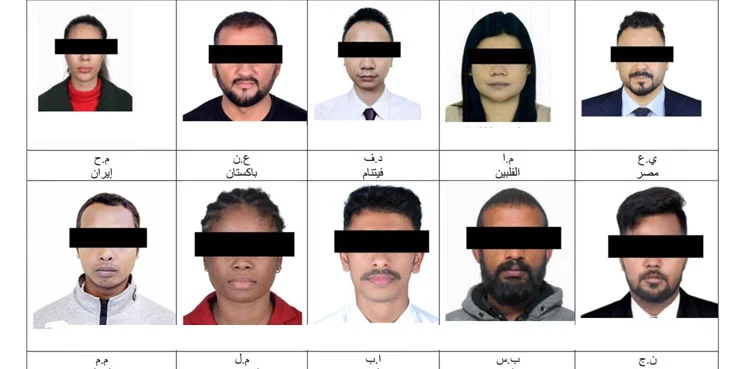 و اے ای میں تباہی کی جعلی ویڈیوز شیئر کرنے پر 45 افراد گرفتار