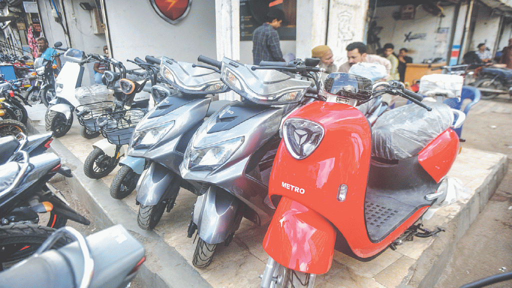 Pakistan electric motorcycle transition