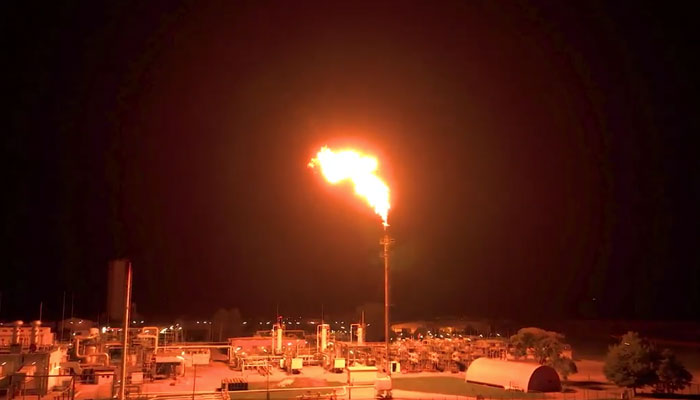 oil and gas discovery in Kohat