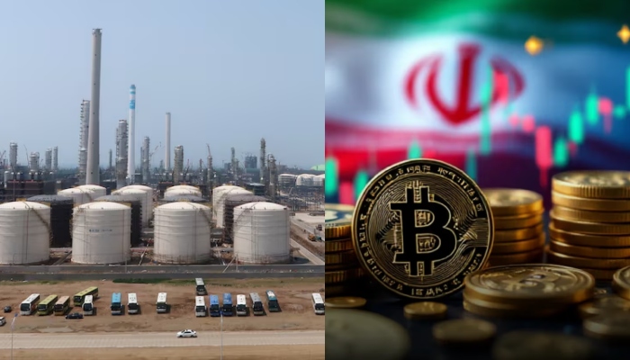 Iran crypto and oil network