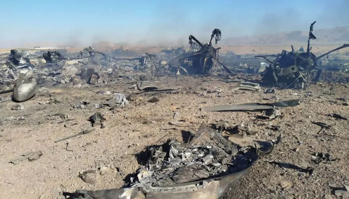 Iran Displays US Fighter Jet Wreckage