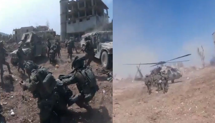 Lebanon Taybeh Israeli troops video