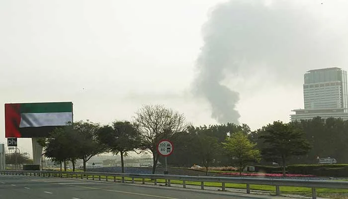 UAE missile debris casualties