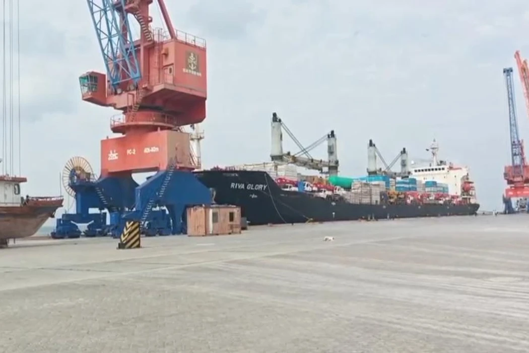 Gwadar Port cargo ship arrival