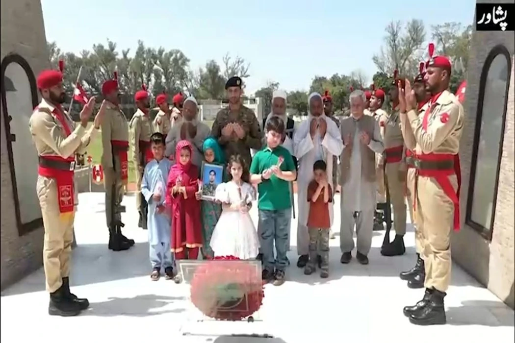 Peshawar garrison martyrs ceremony