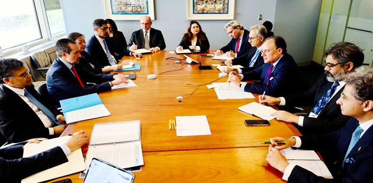 Pakistan World Bank meetings 2026 economic reforms Aurangzeb