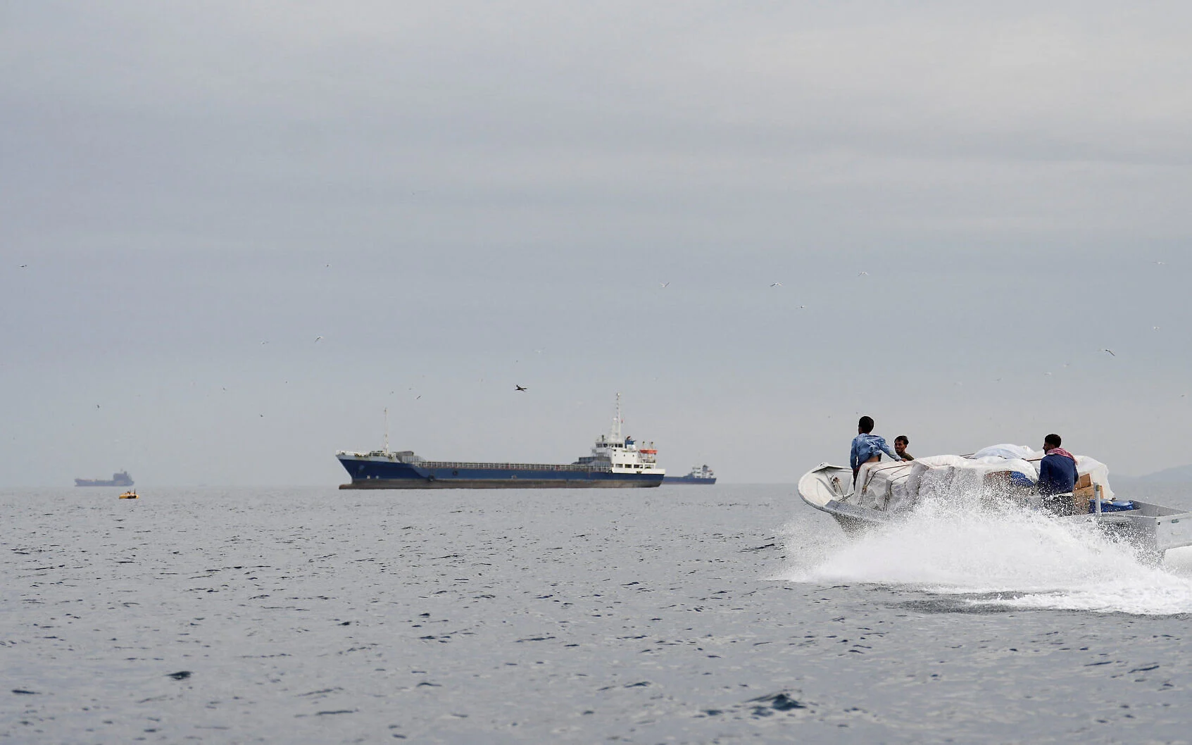 block tankers and fire shots