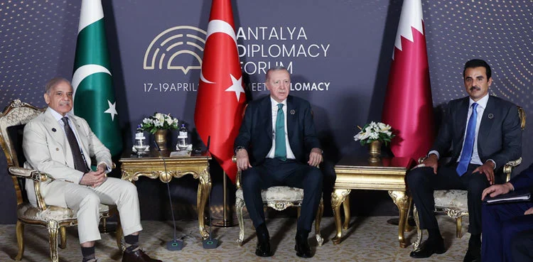 shehbaz sharif antalya trilateral meeting