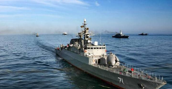 ایرانی بحری جہاز "توسکا" امریکی تحویل میں