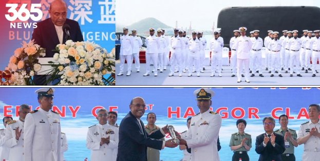 پاک بحریہ کی پہلی ہنگور کلاس آبدوز کی چین میں کمیشننگ