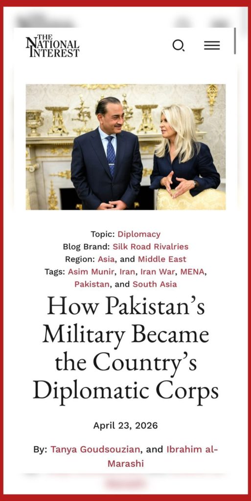 Pakistan rising diplomatic role Middle East crisis mediation