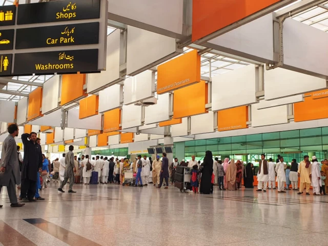 اسلام آباد ایئرپورٹ فائیو جی سروس