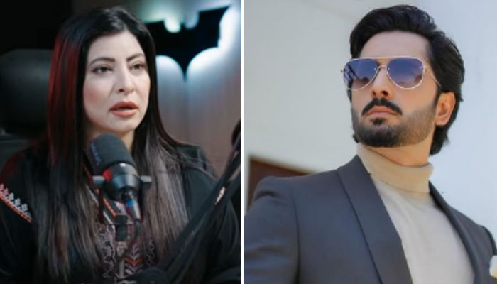 Uzma Tahir on Danish Taimoor