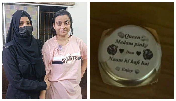 Anmol Pinky drug case Karachi