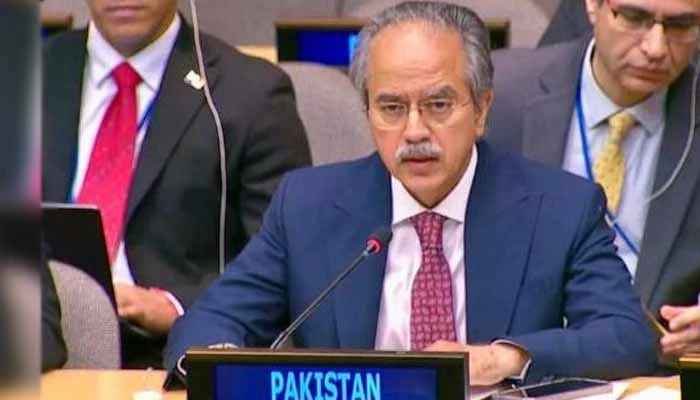Pakistan raises Gaza crisis at UN