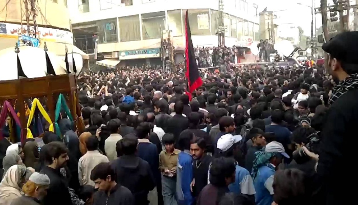 Muharram processions and majalis